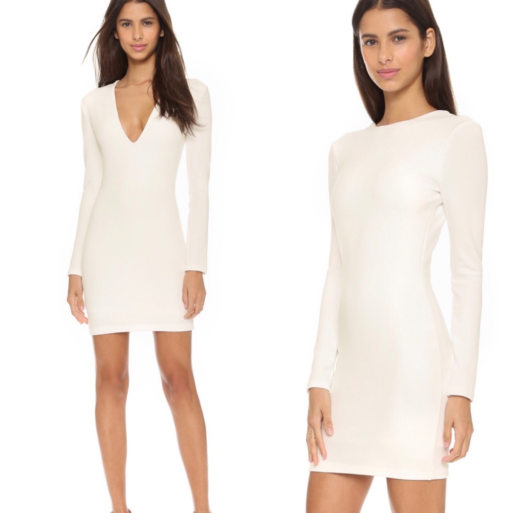 Bec & Bridge Long Sleeve Reversible Mini Dress